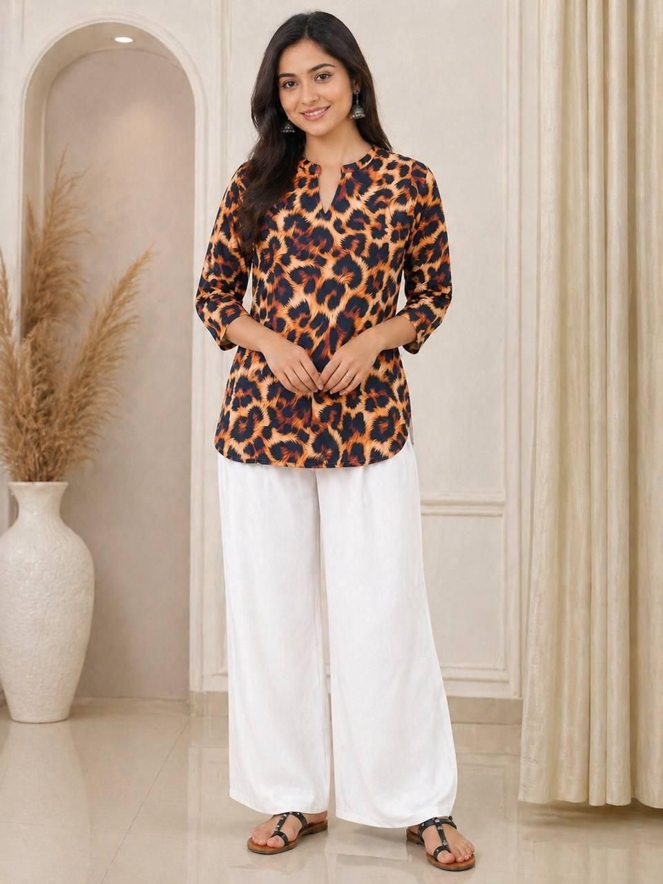 rutuenterpriseonline Top Palazzos Co-ords Set-picture-29