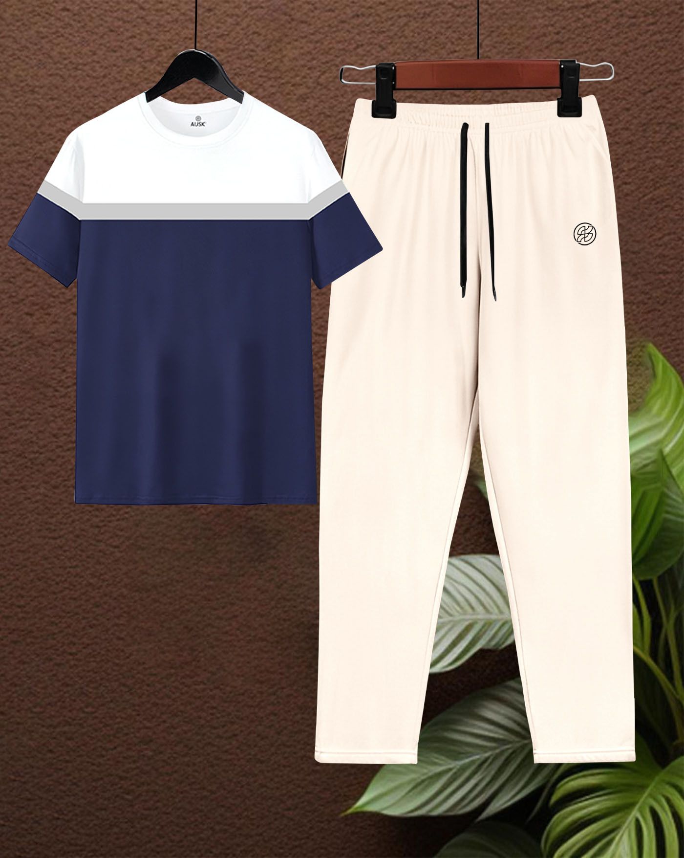 ausk Solid Men Track Suit-picture-40