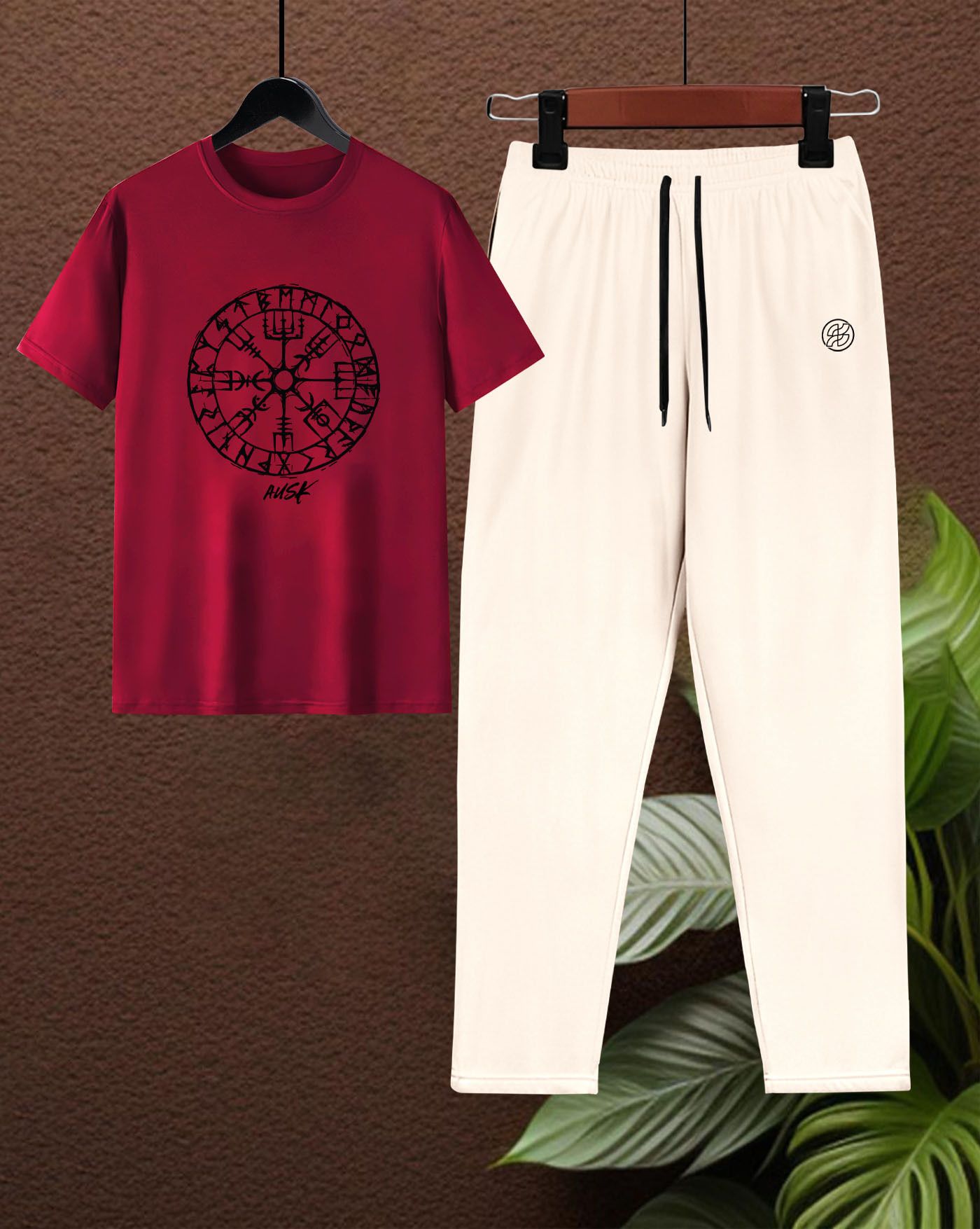 ausk Solid Men Track Suit-picture-18