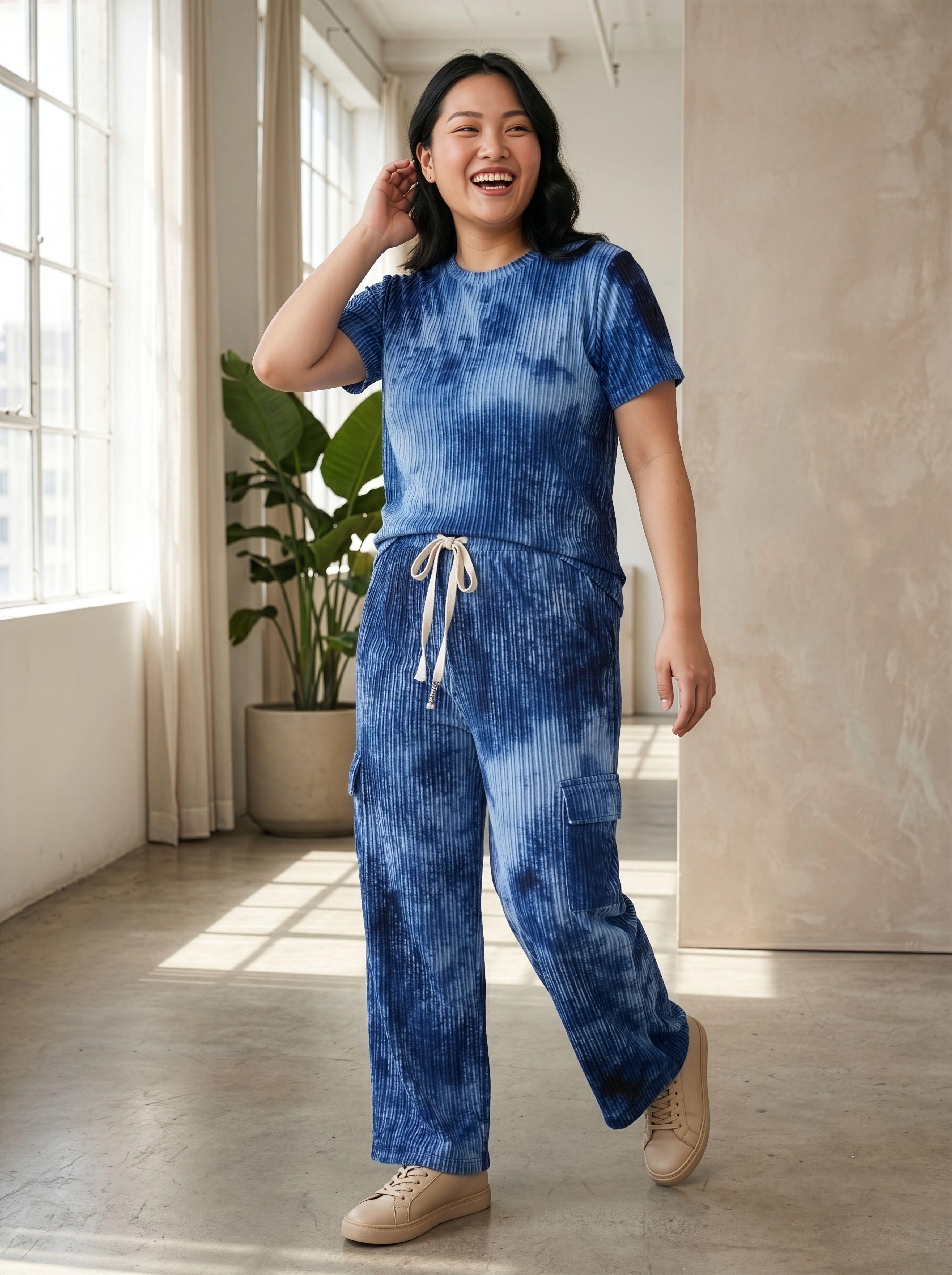 Top Palazzos Co-ords Set-image-47
