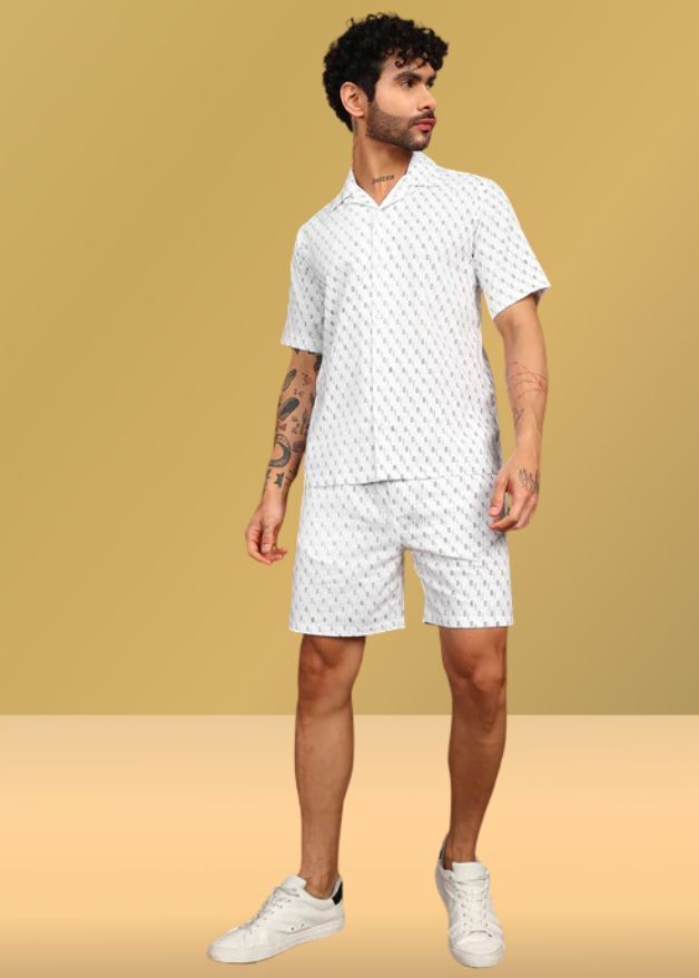 trendy buyzaar Shirt Regular Shorts Co-ords Set-picture-11