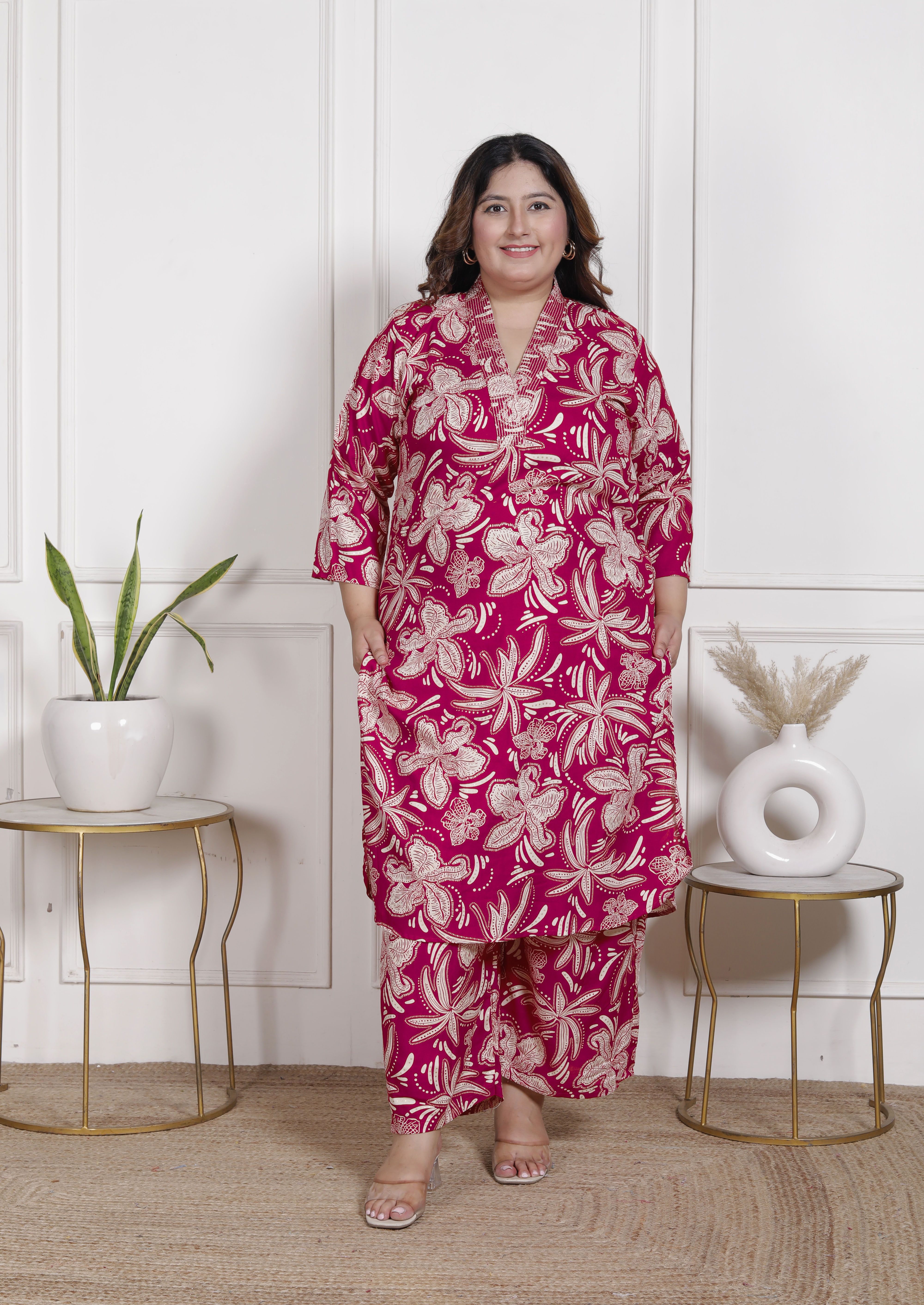 Top Palazzos Co-ords Set-image-27