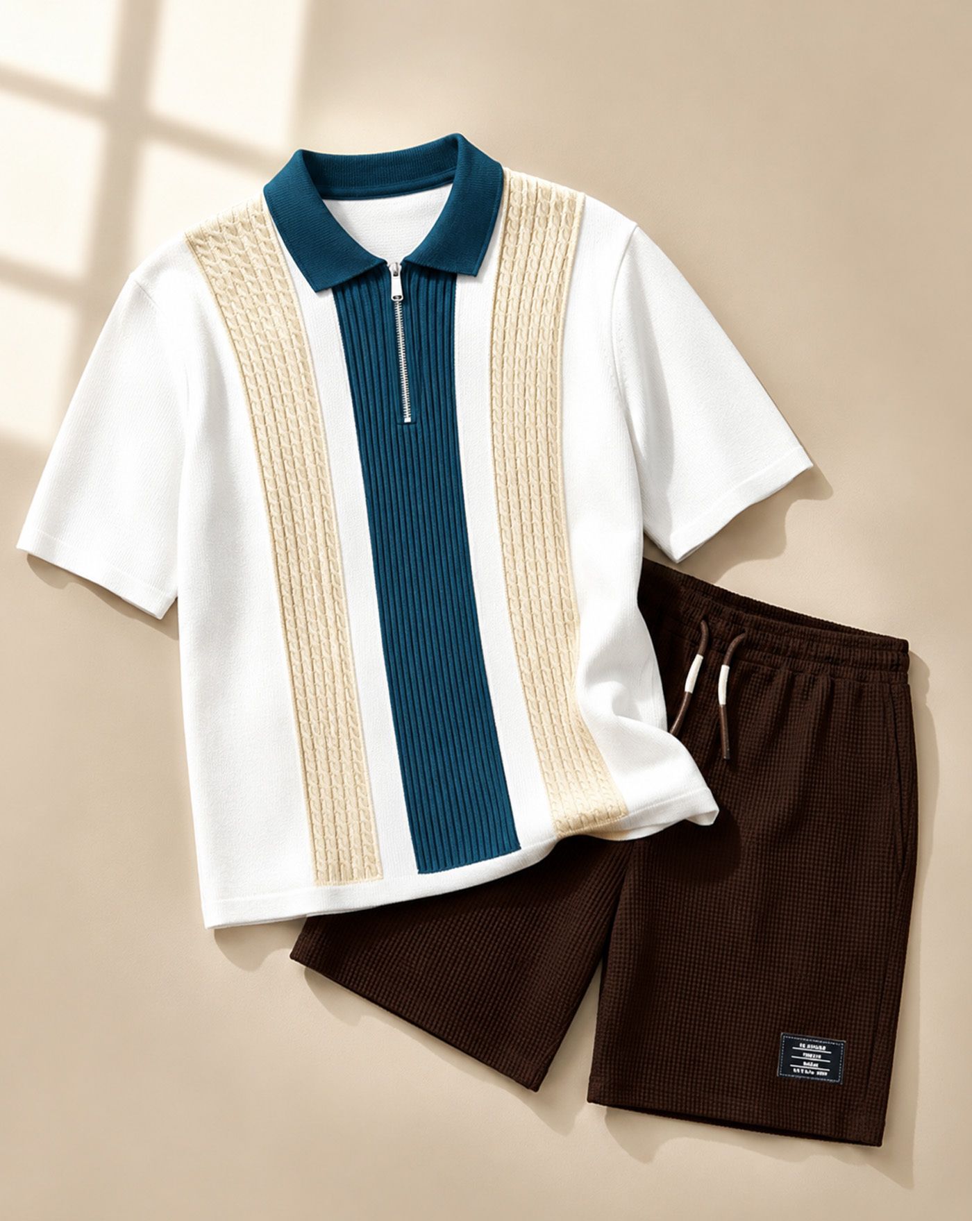 aoosh Tshirt Regular Shorts Co-ords Set-picture-21