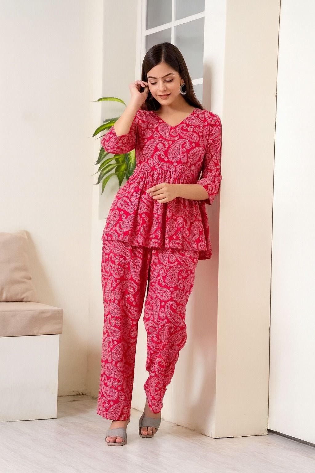 abc Tunic Pant Co-ords Set-picture-1