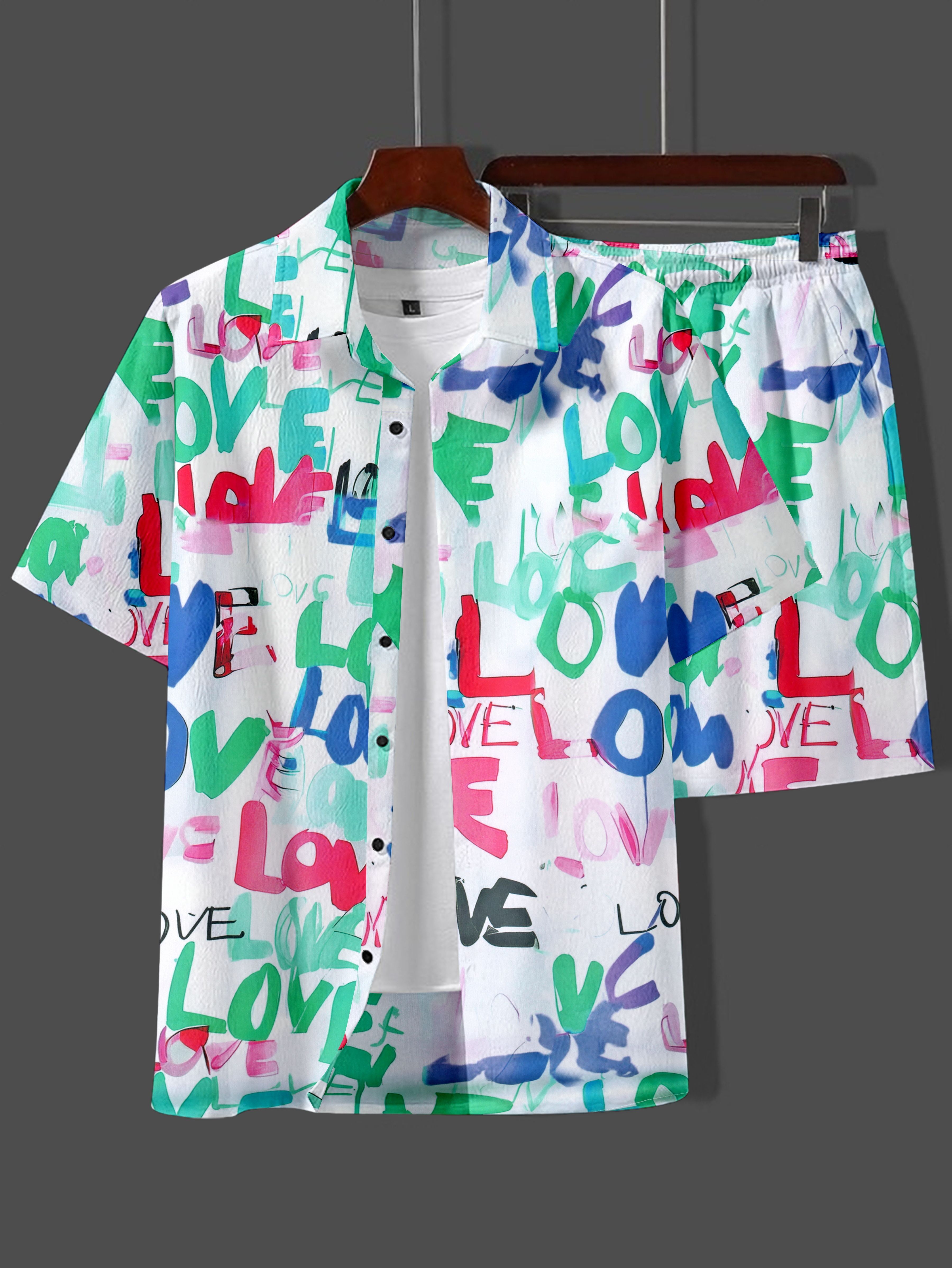 glori star Shirt Chino Shorts Western Set-picture-31