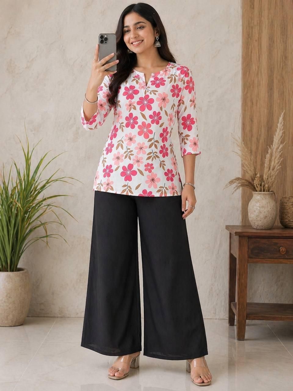 rutuenterpriseonline Top Palazzos Co-ords Set-picture-10