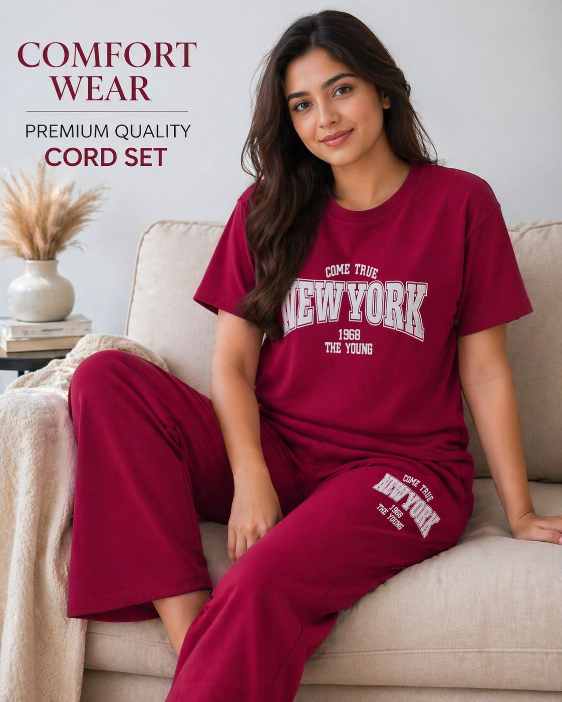marc luarente Tshirt Pant Co-ords Set-picture-22