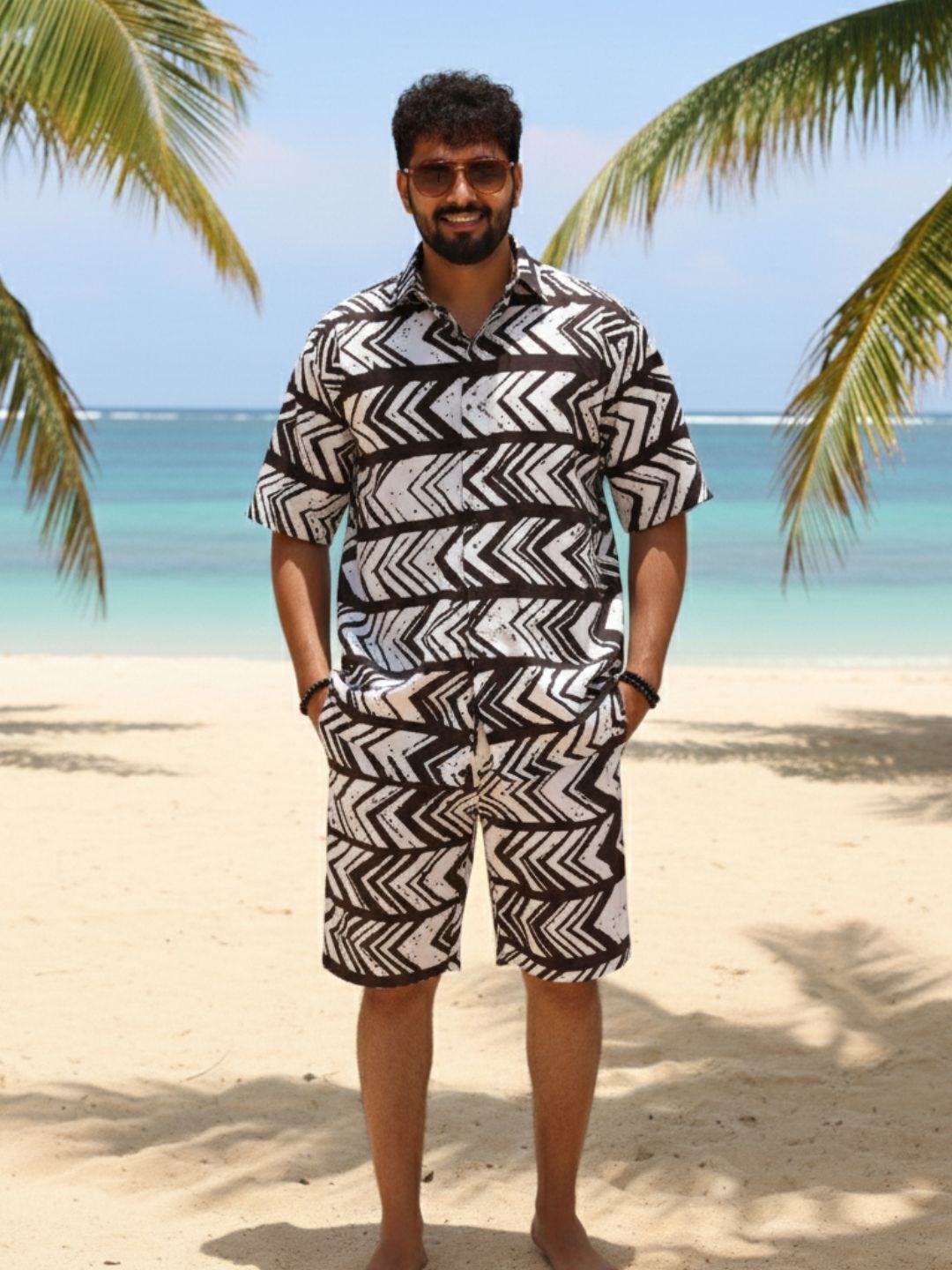 Shirt Regular Shorts Co-ords Set