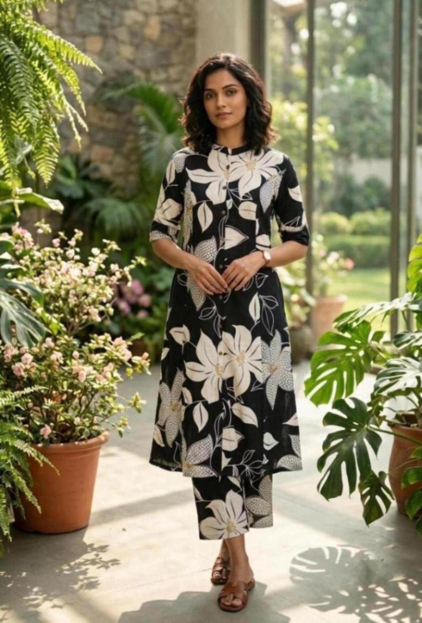 nikhat Top Palazzos Co-ords Set-picture-10