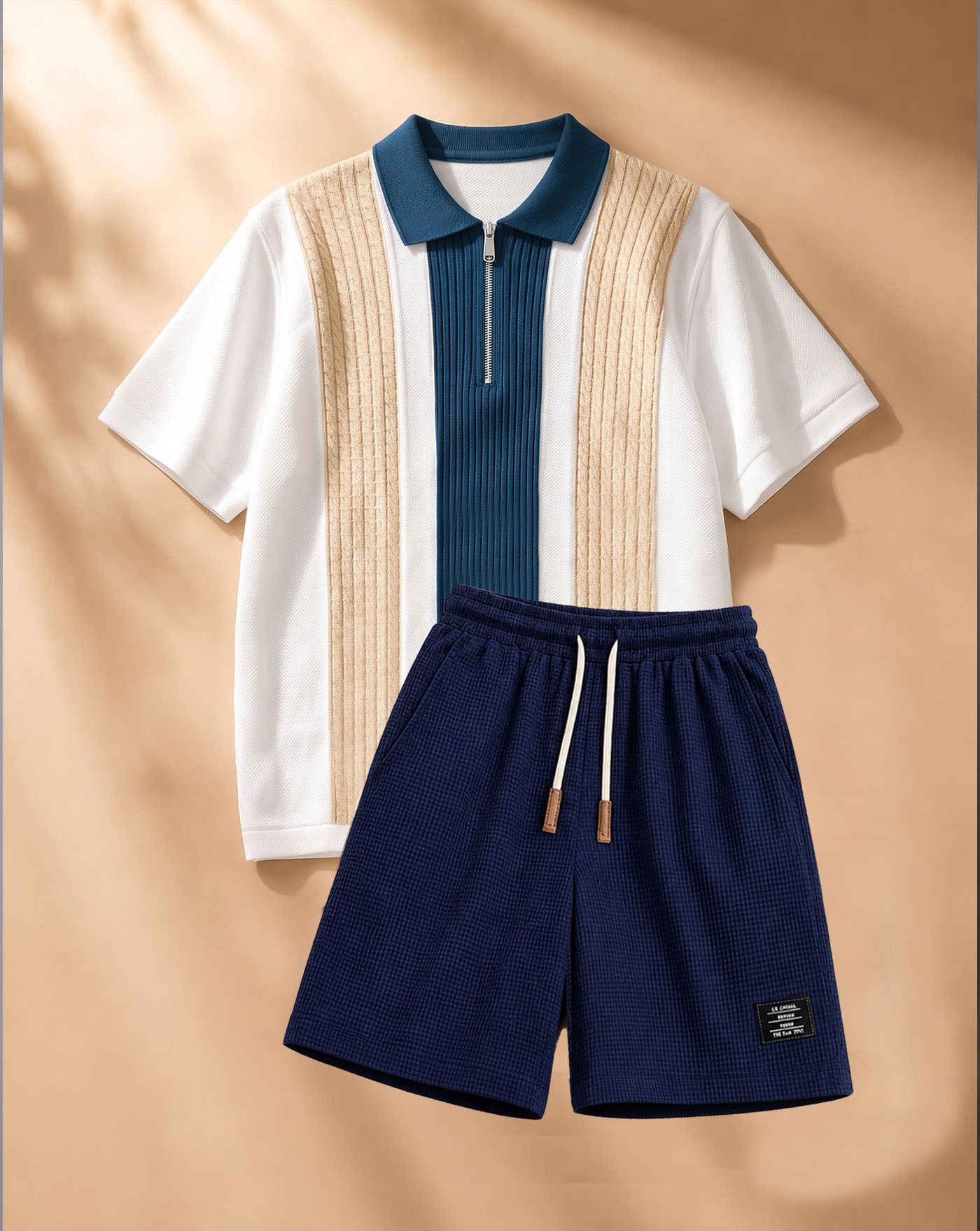 Tshirt Regular Shorts Co-ords Set-image-34