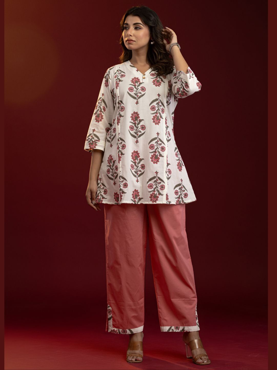 vedana Tunic Palazzos Co-ords Set-picture-0