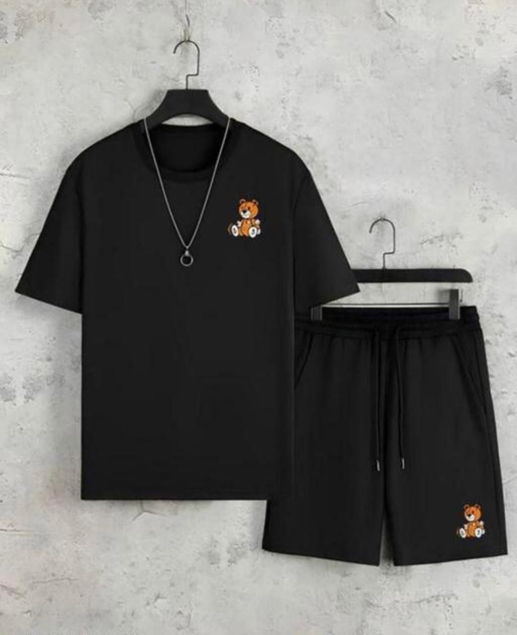 ruggstar Tshirt Regular Shorts Co-ords Set-picture-1