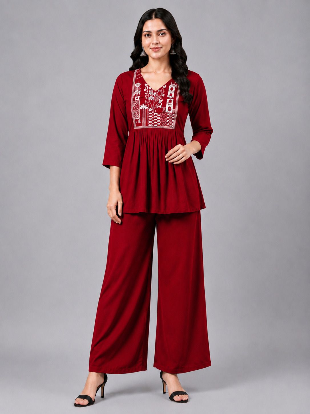generic Tunic Palazzos Co-ords Set-picture-10