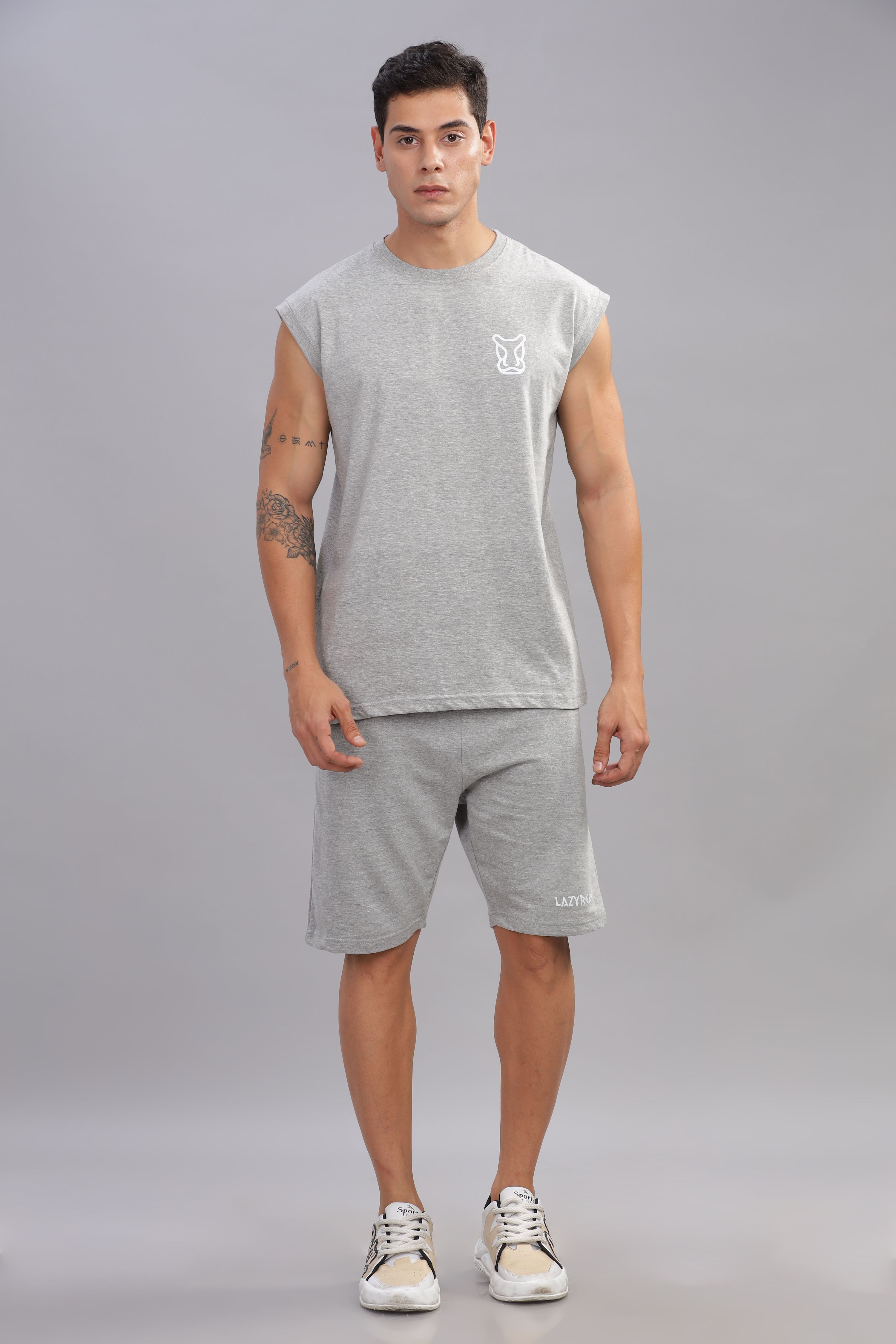 lazyrebel Tshirt Regular Shorts Co-ords Set-picture-28