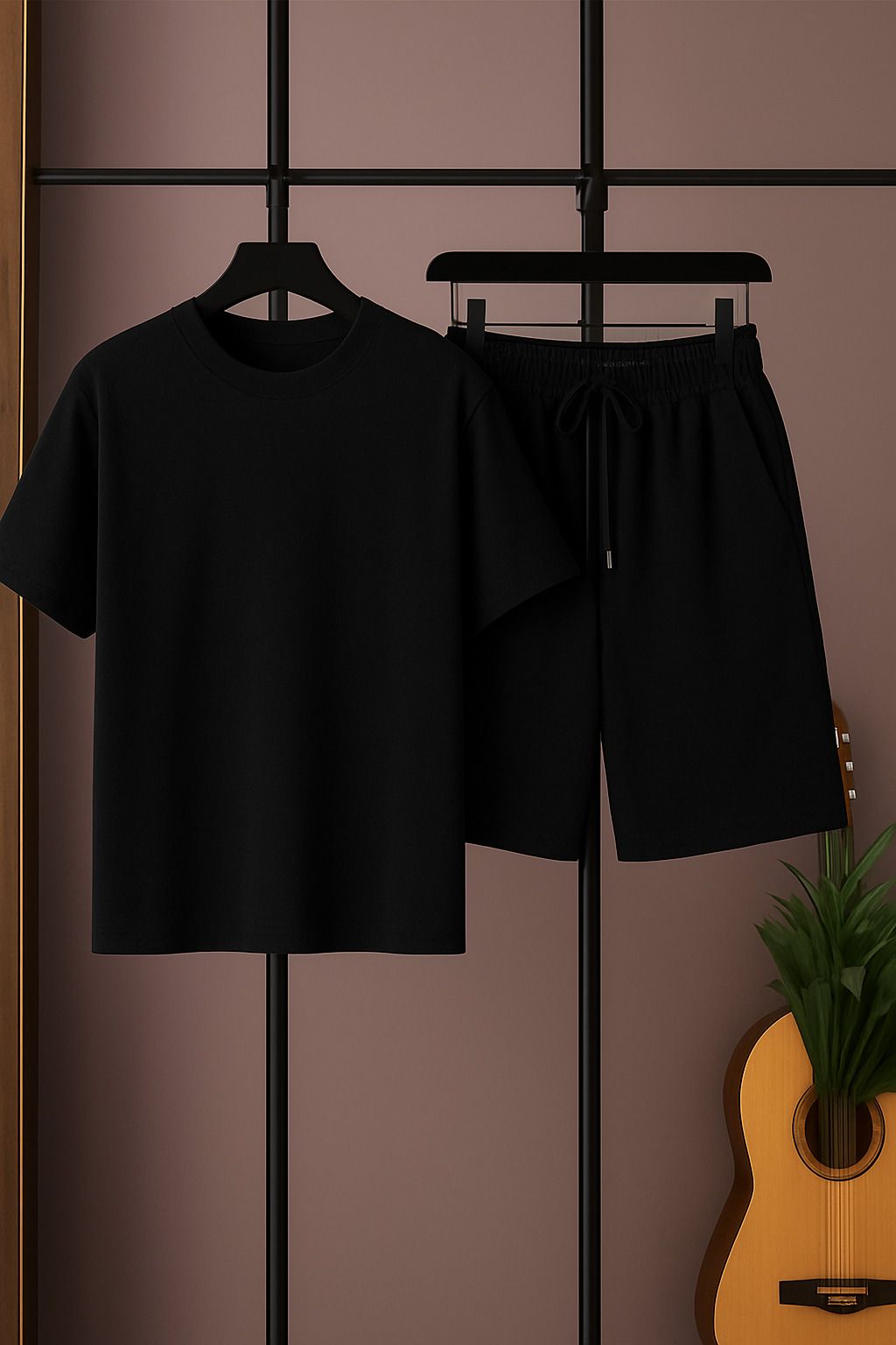 Tshirt Regular Shorts Co-ords Set