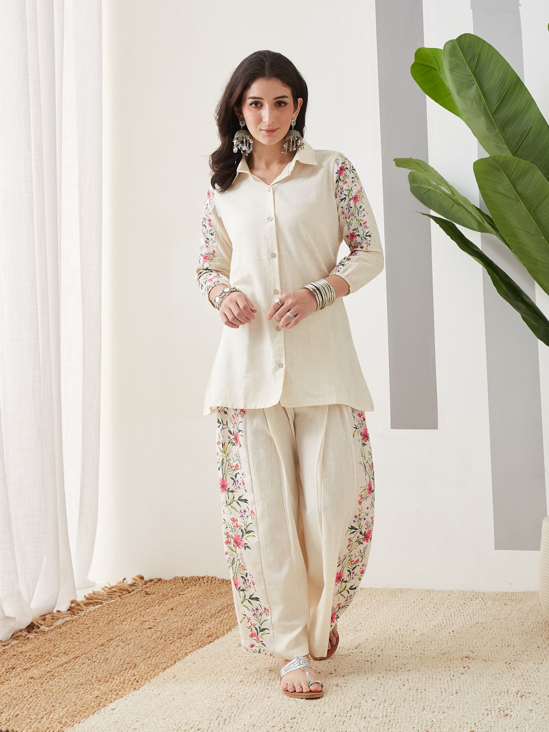 Shirt Palazzos Co-ords Set-image-32