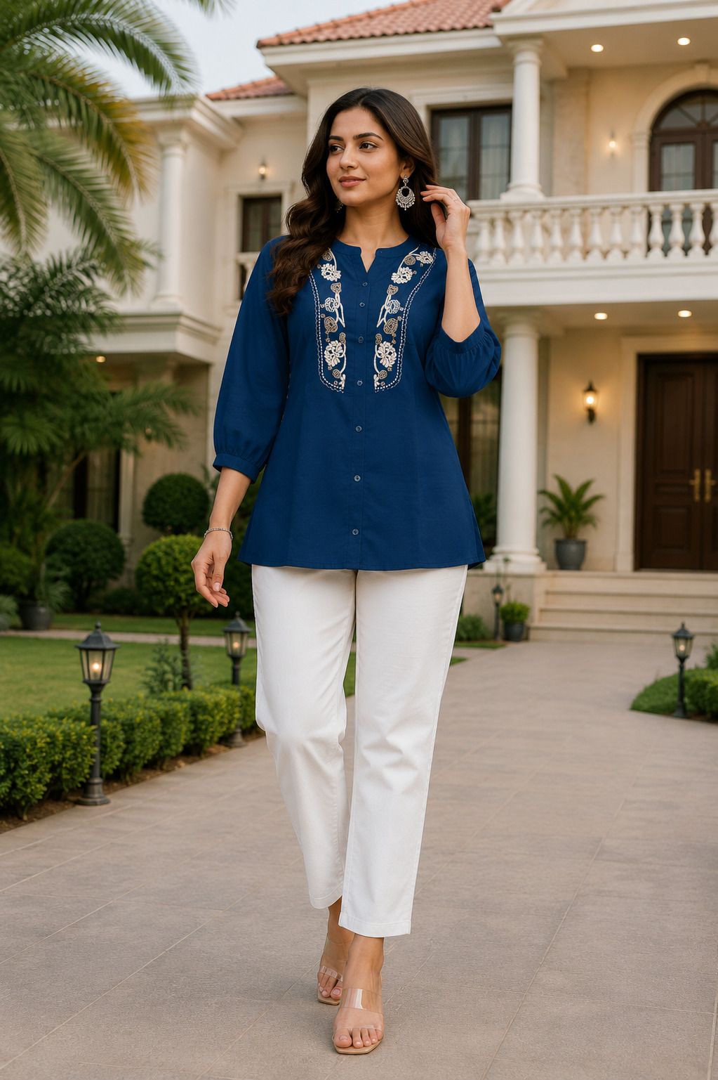 Tunic Pant Co-ords Set-image-22