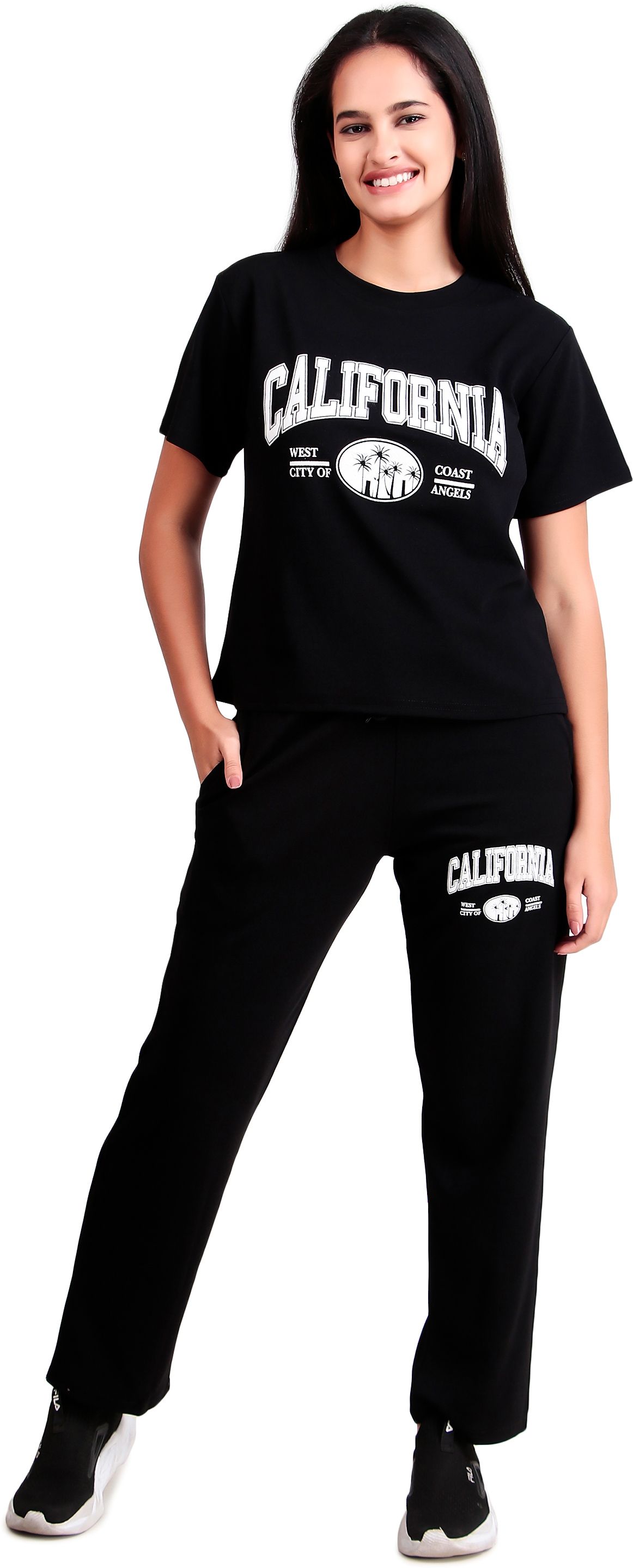 urban cat Self Design Women Track Suit-picture-35