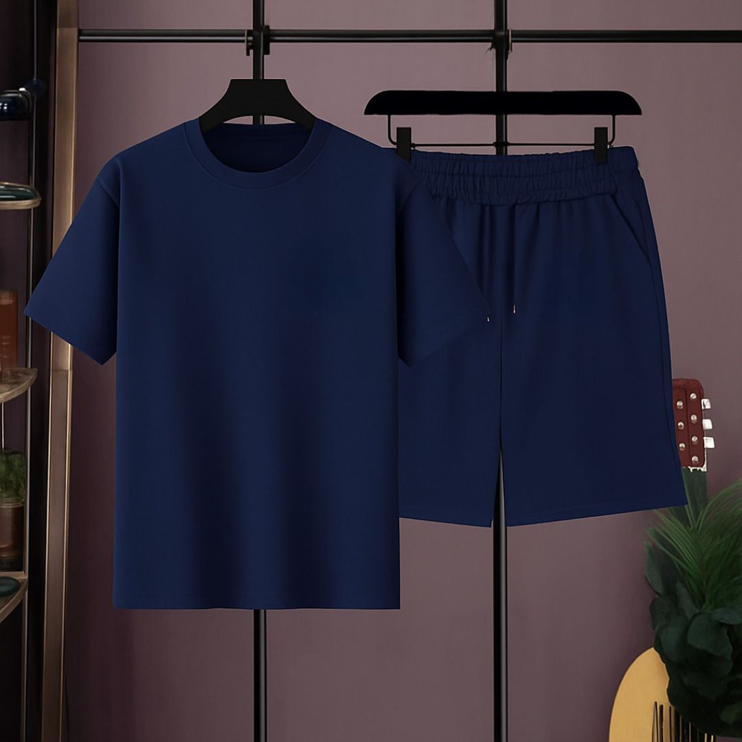 Tshirt Regular Shorts Co-ords Set