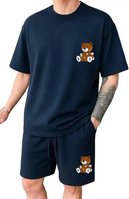 Tshirt Regular Shorts Co-ords Set