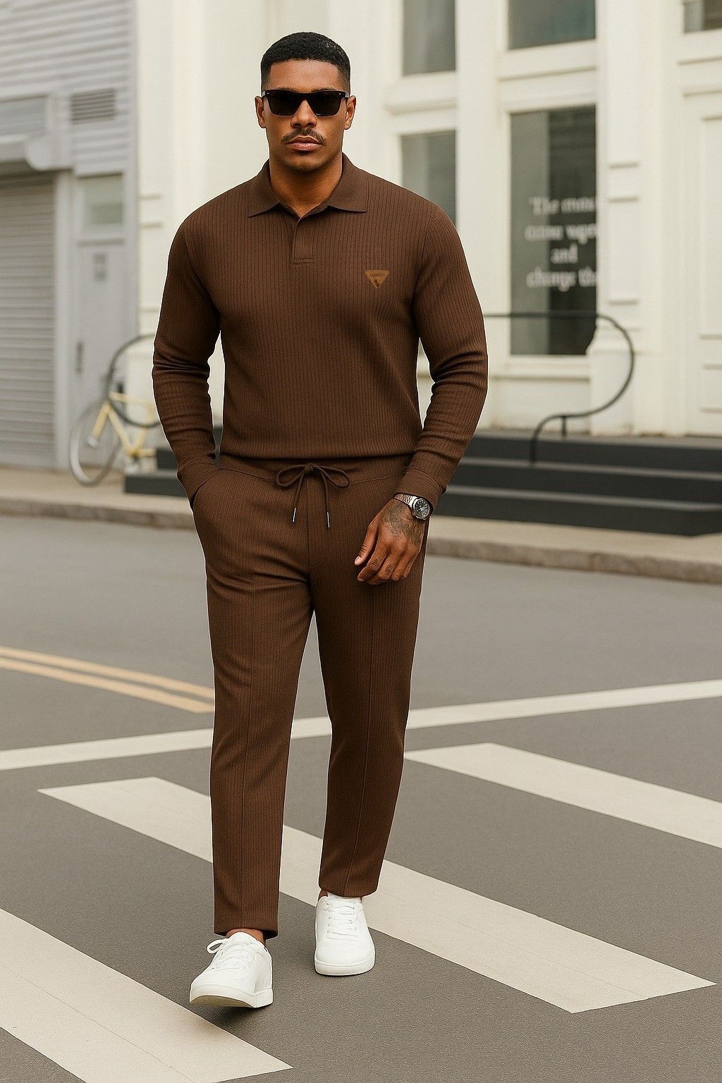 chrome & coral Tshirt Pant Co-ords Set-picture-48