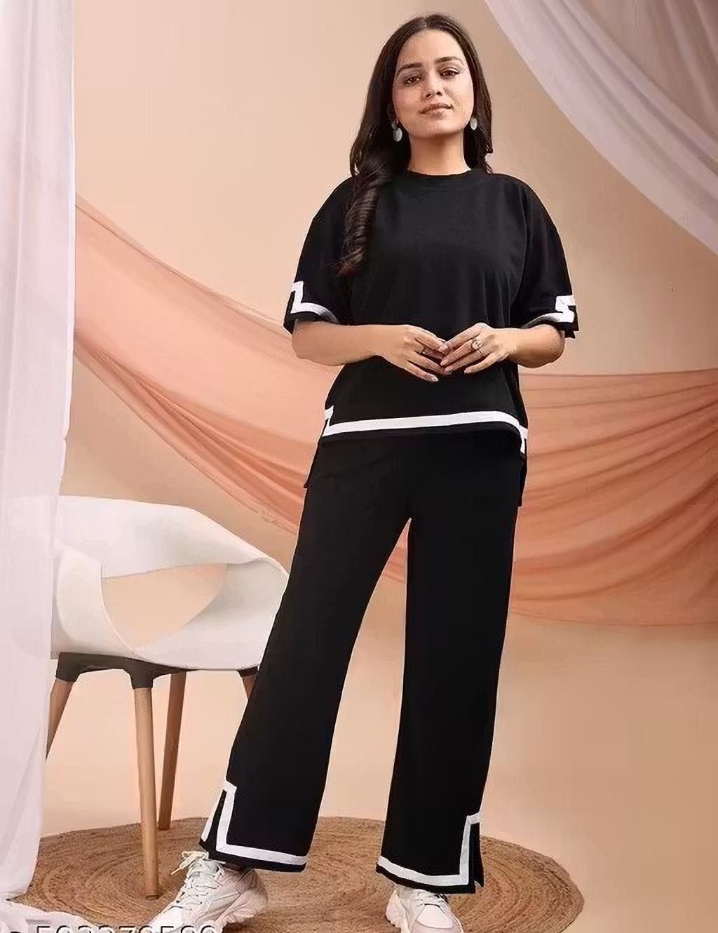 gunvitrendz Tshirt Pant Co-ords Set-picture-16