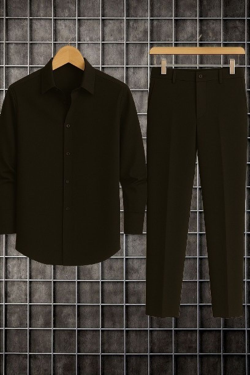 black deer Shirt Pant Co-ords Set-picture-20