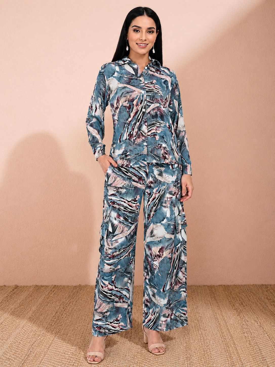 fashioffly Shirt Pant Western Set-picture-1