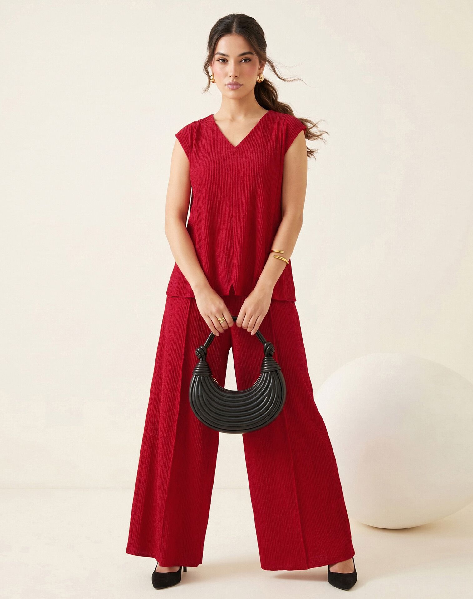 selvia Top Palazzos Co-ords Set-picture-44