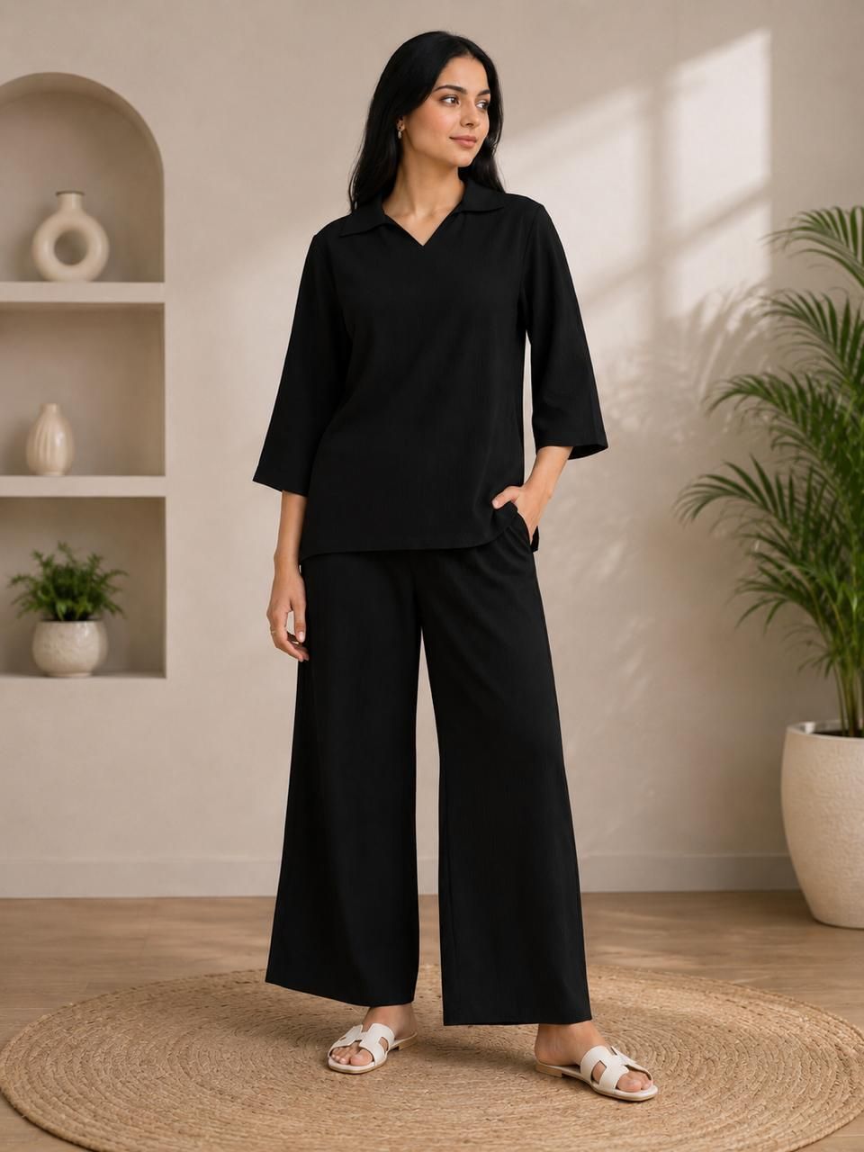 roopboutique Shirt Palazzos Co-ords Set-picture-11