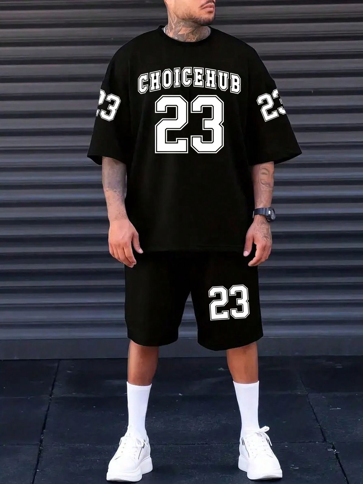 fukuhub Tshirt Regular Shorts Co-ords Set-picture-20