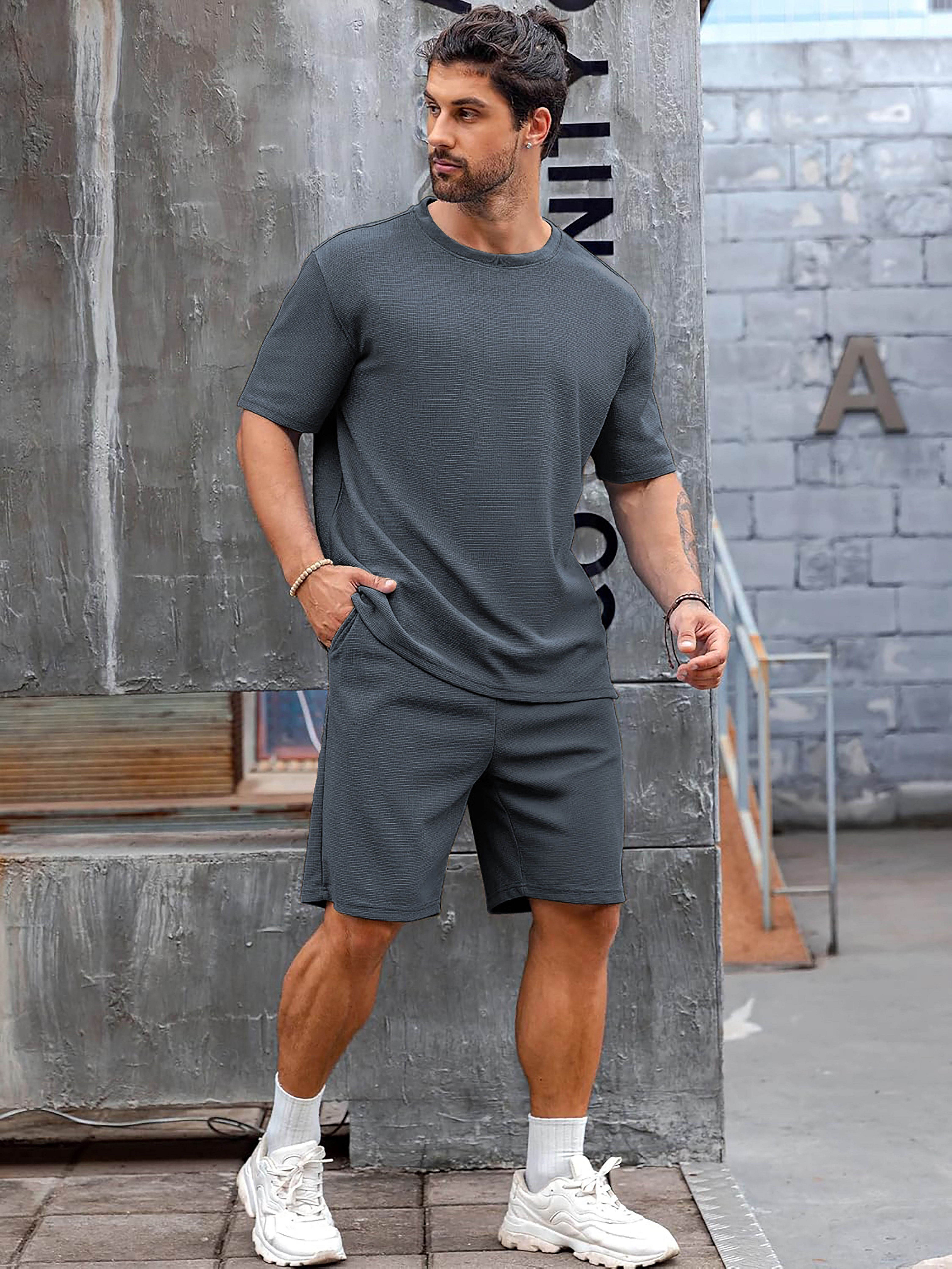 vogaan Tshirt Regular Shorts Co-ords Set-picture-11
