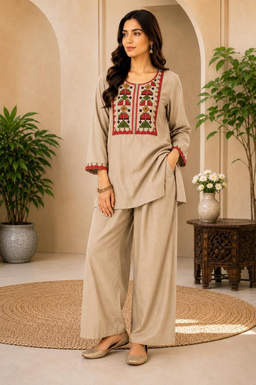Tunic Palazzos Co-ords Set-image-47