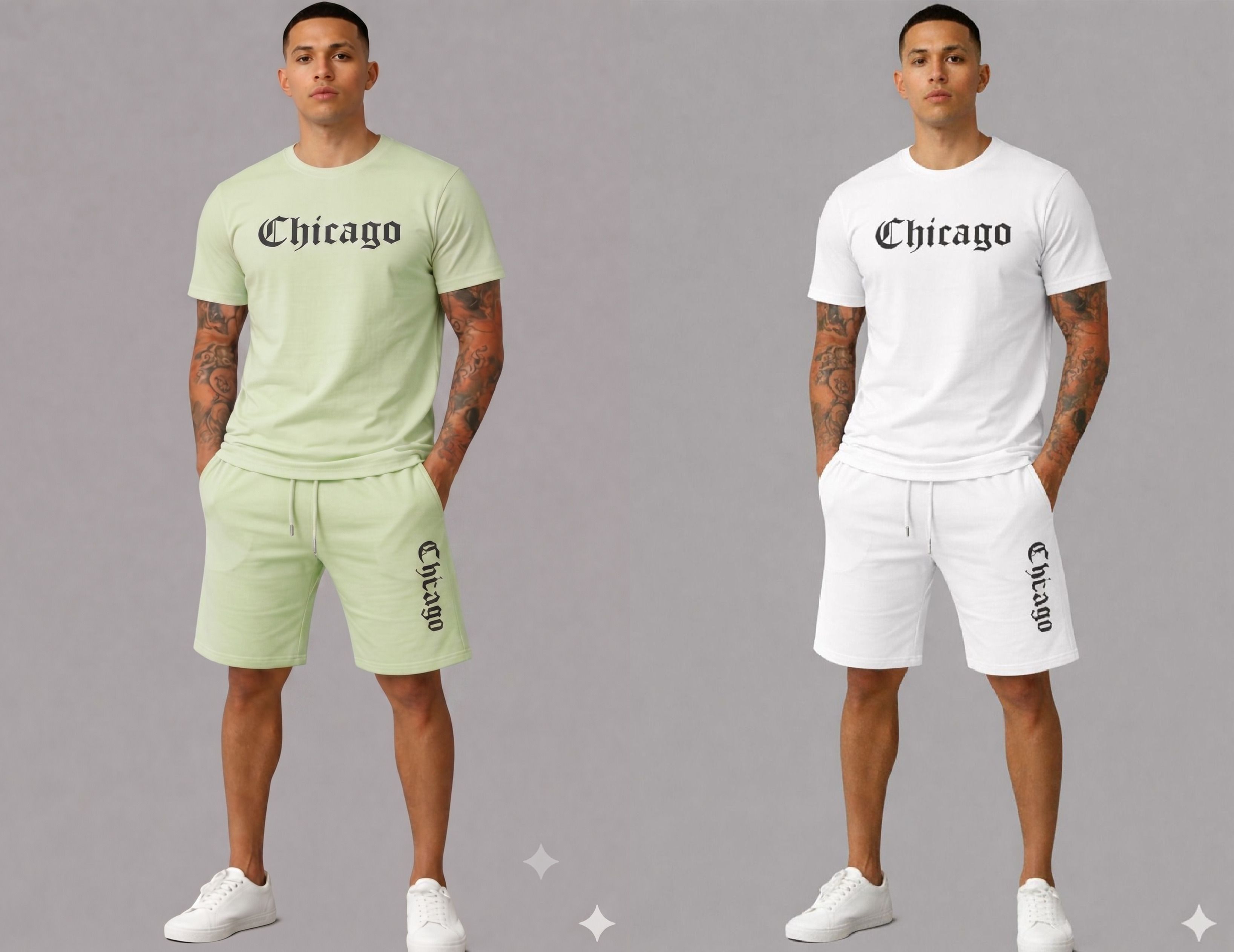 ruggstar Tshirt Regular Shorts Co-ords Set-picture-3
