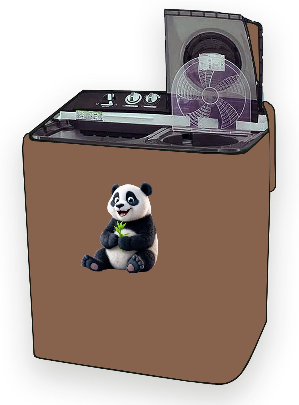 amodori Semi-Automatic Washing Machine Cover for 7 to 8 Kg-picture-0