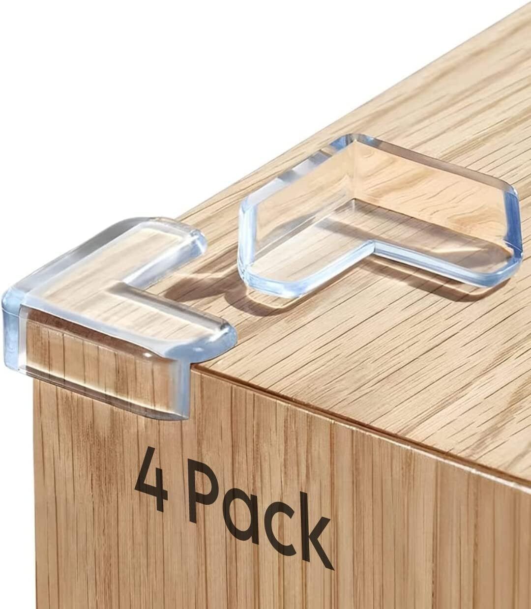Baby Proofing Corner Guards L shape – Soft PVC Edge Protectors for Furniture
