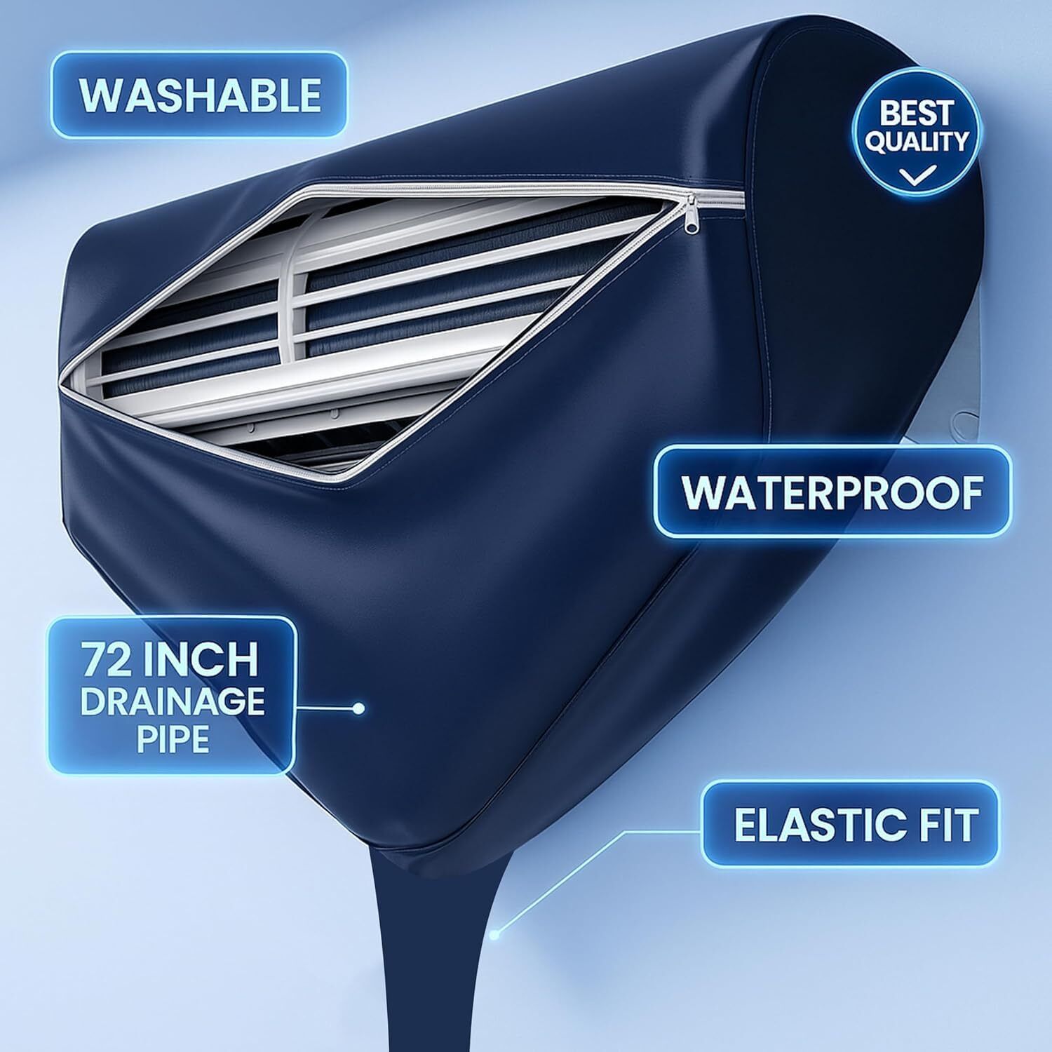 bugzz Air Conditioner Cover for 1.5 Ton-picture-37