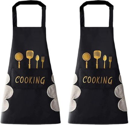 Cotton Chef's Apron - Free Size-image-11