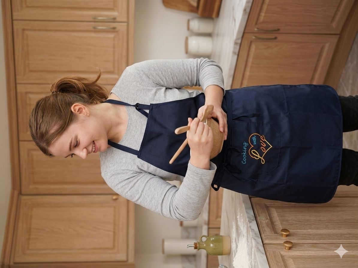 abliss PVC Home Use Apron - Free Size-picture-11