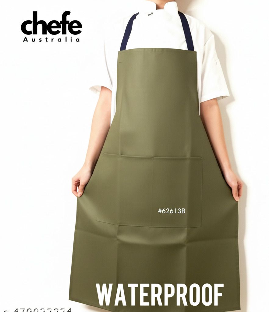 tennycer PVC Home Use Apron - Free Size-picture-26