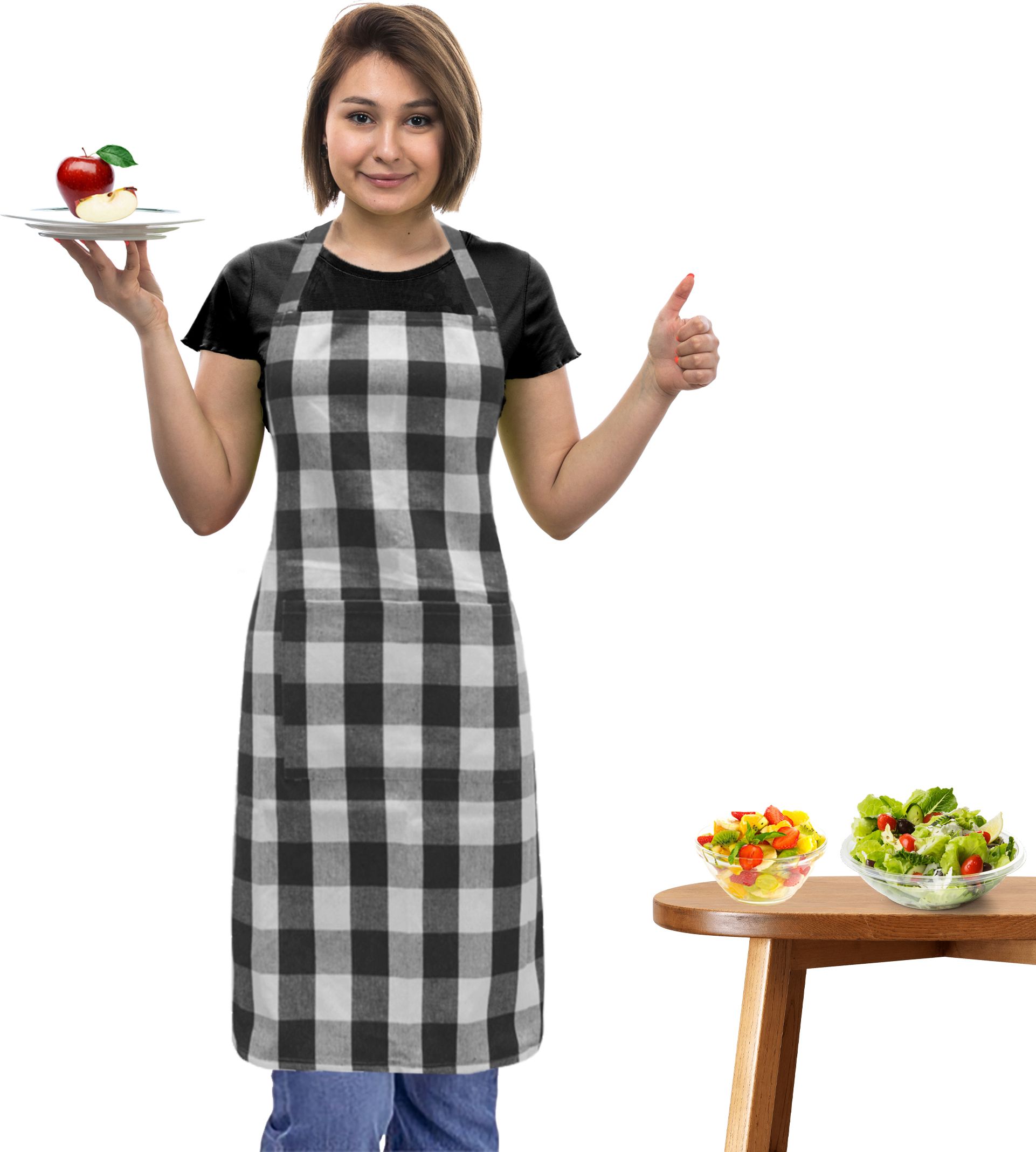 oasis Cotton Home Use Apron - Free Size-picture-10