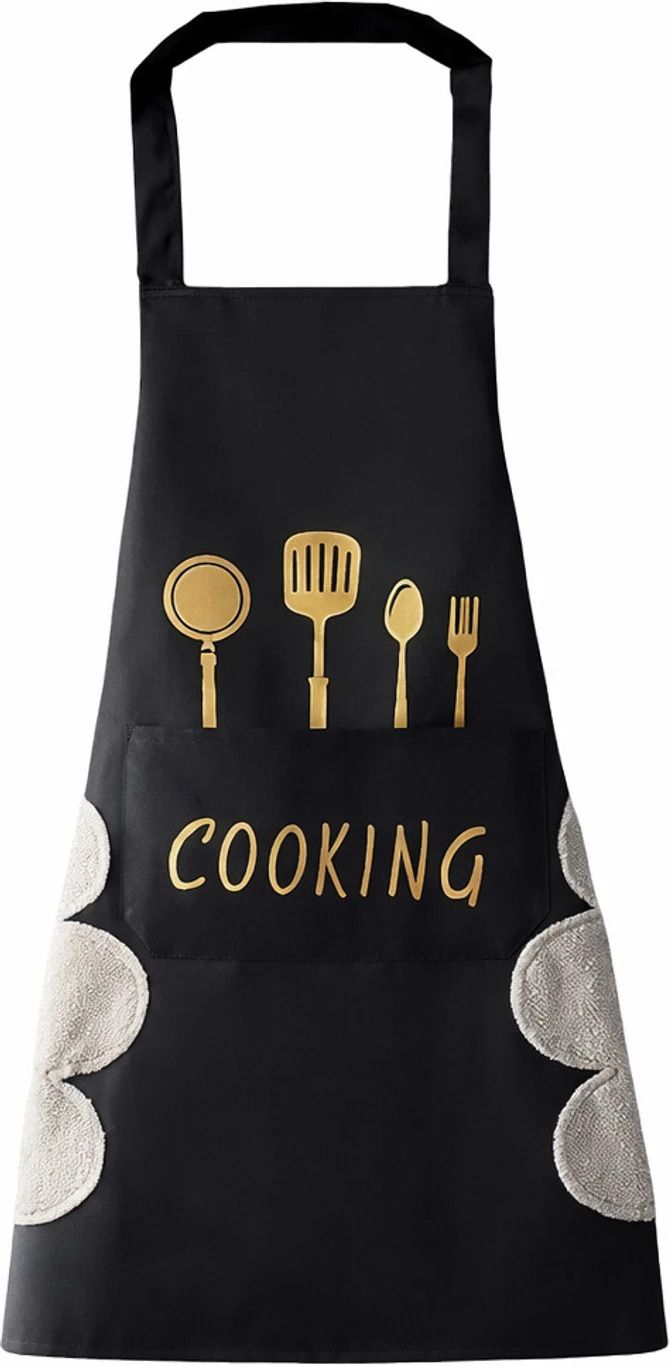 azelsellworld Polyester Chef's Apron - Free Size-picture-27