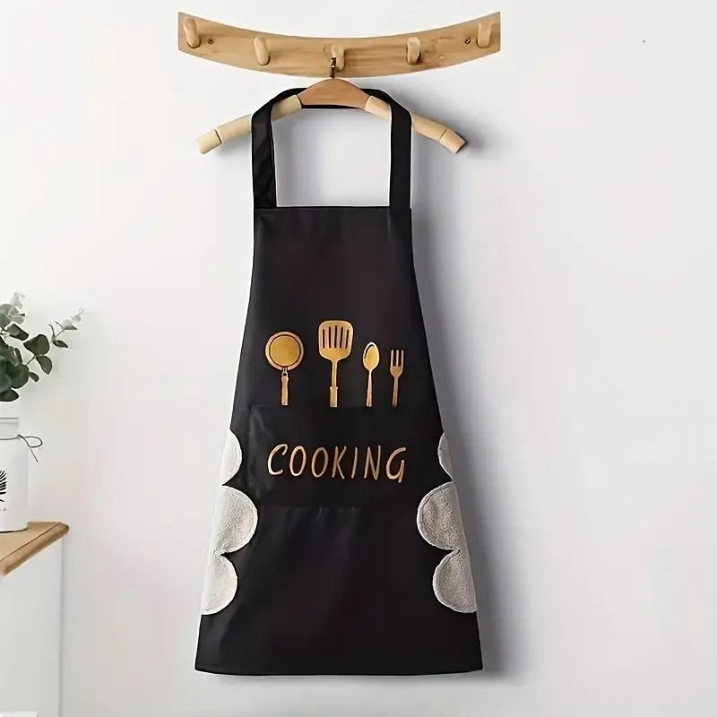 Polyester Home Use Apron - Free Size