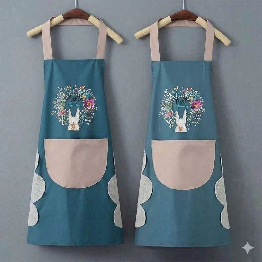 r c online Polyester Home Use Apron - Free Size-picture-24