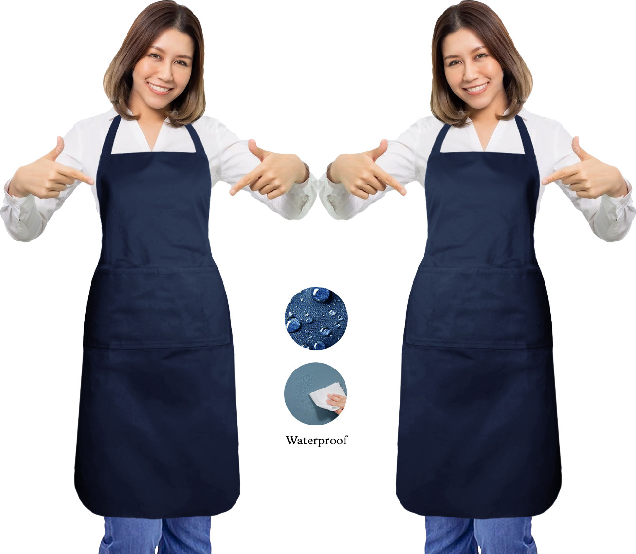 oasis Polyester Home Use Apron - Free Size image 1