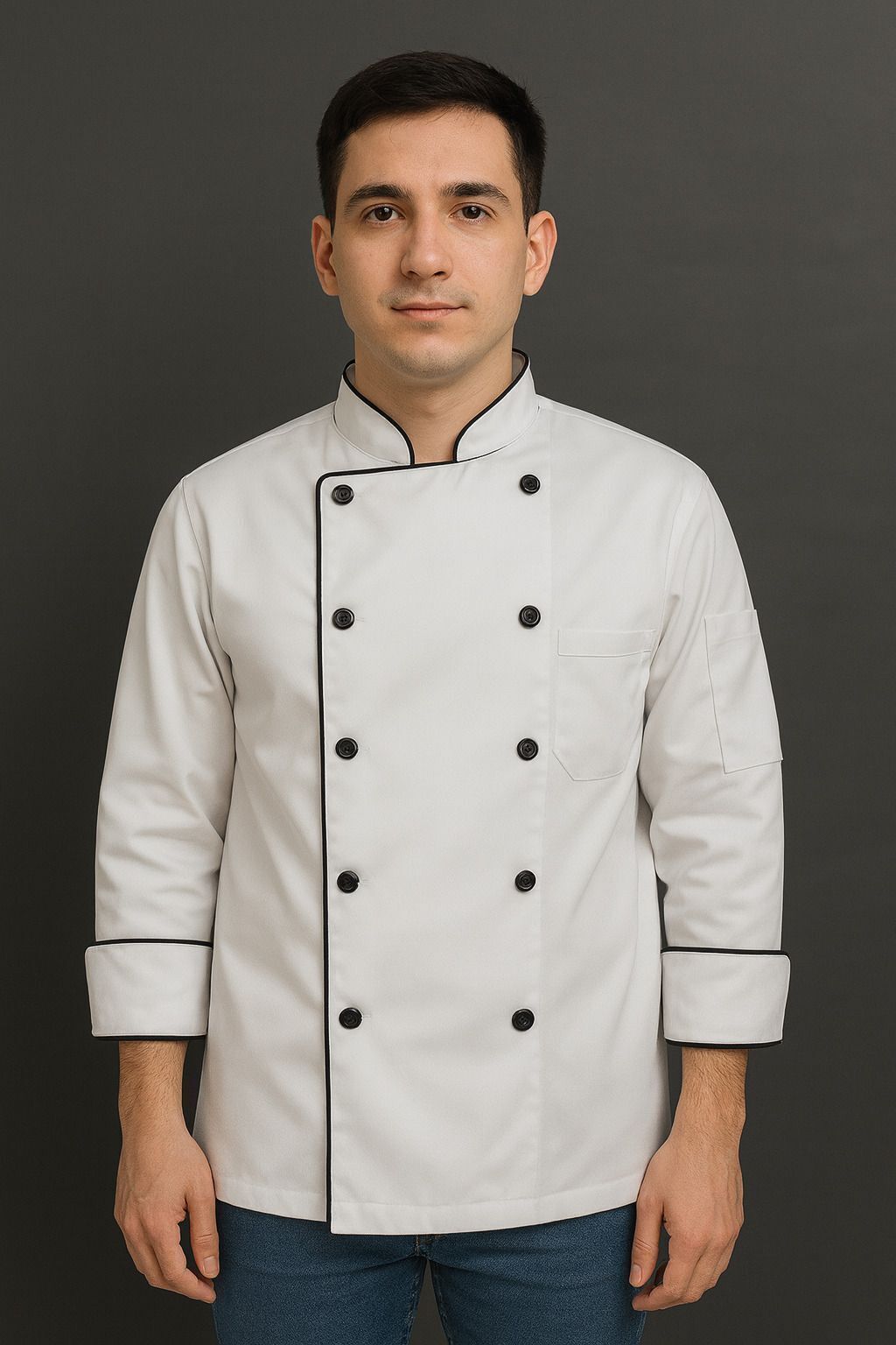 same fit Cotton Chef's Apron - Small-picture-10