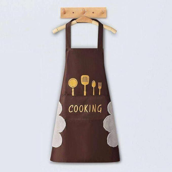 crosmo PVC Home Use Apron - Free Size-picture-23