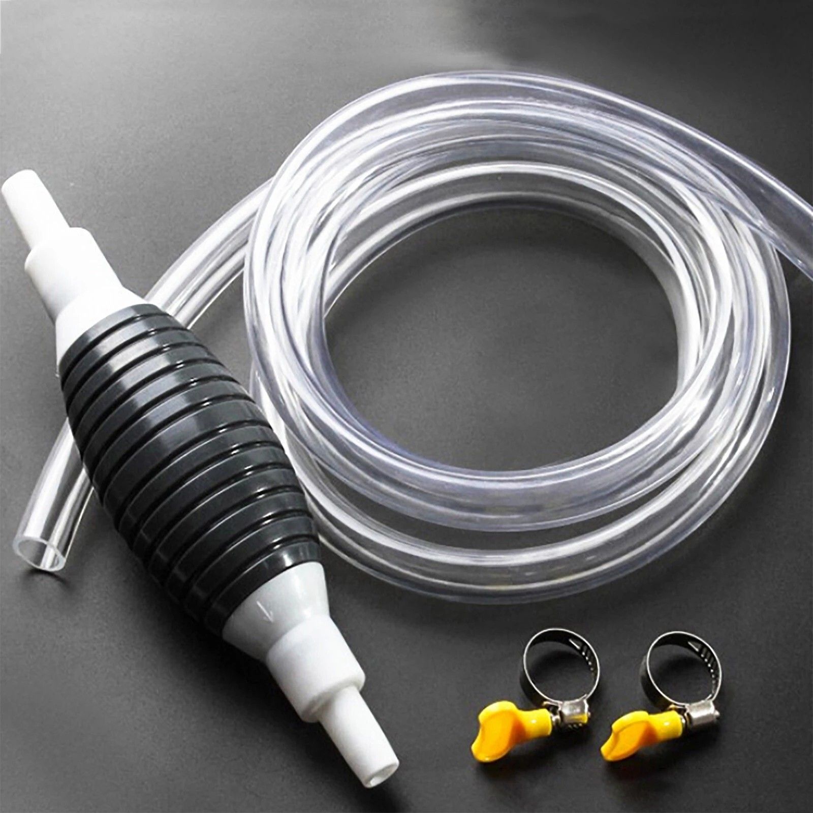 High Flow Siphon Hand Pump Manual Car Fuel Transfer Pump Magnetic Aquarium Cleaner-image-38