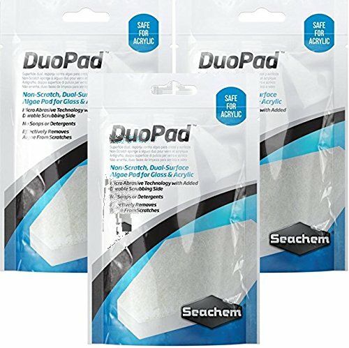 seacehm DuoPad Algae Remover ( Pack of 3 Pads ) Magnetic Aquarium Cleaner-picture-25