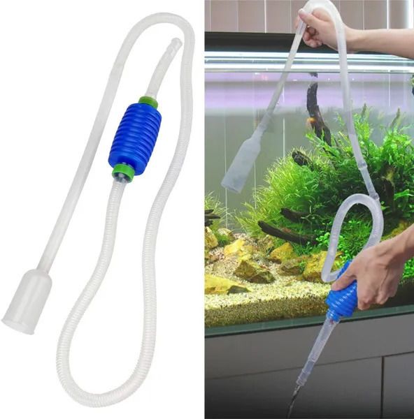 vayinato Fish Tank Cleaner - Aquarium Vacuum Siphon Pump Gravel Cleaner Magnetic Aquarium Cleaner-picture-47